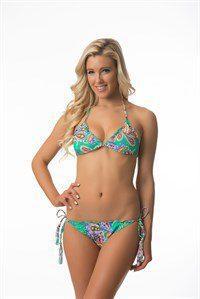 Image: Two Piece Bikini Green | Southern Sassy Boutique