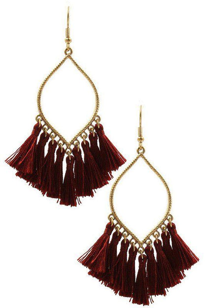 Textured Metal Earring - Southern Sassy Boutique