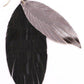 Layered Faux Leather Leaf Earrings - Southern Sassy Boutique