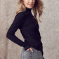 Cut Out Front Knit Top - Southern Sassy Boutique