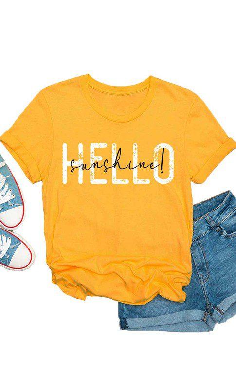 Image: Graphic T-Shirt Heather Mustard | Southern Sassy Boutique