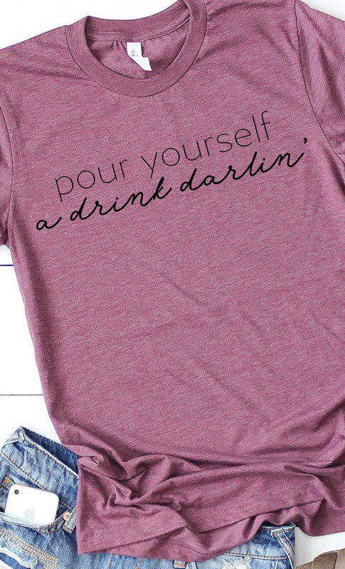 Image: Graphic T-Shirt Heather Plum | Southern Sassy Boutique