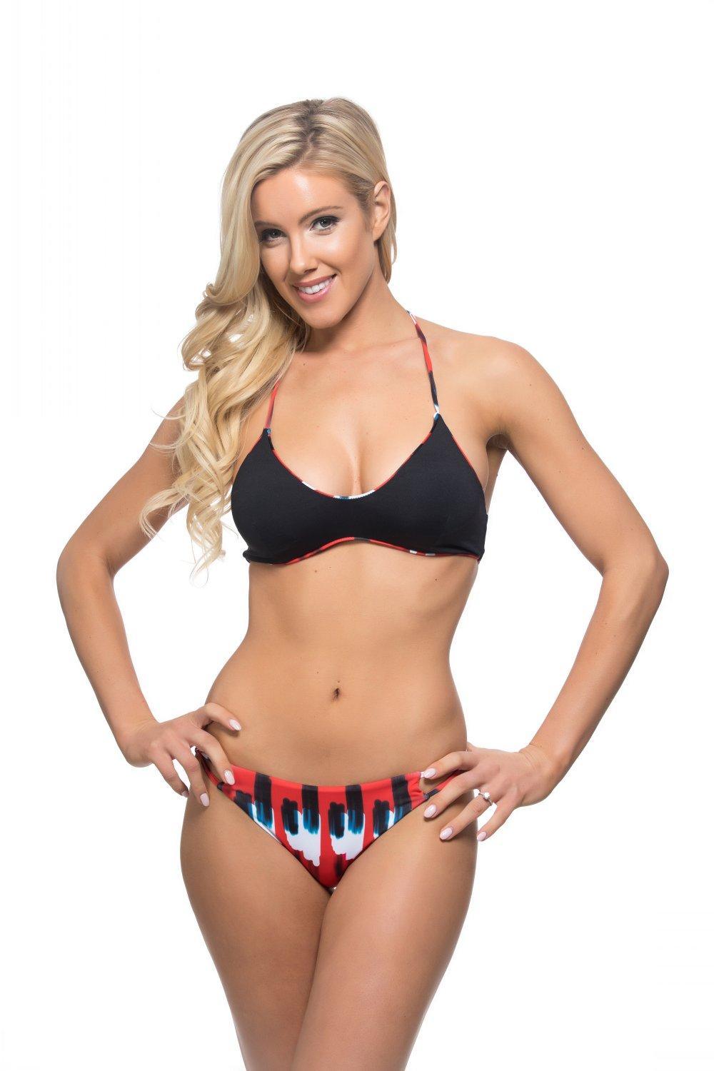 Image: Two Piece Bikini American Flag | Southern Sassy Boutique