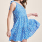One Shoulder Floral Print Dress - Southern Sassy Boutique