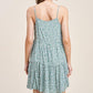 Floral Tiered Dress - Southern Sassy Boutique