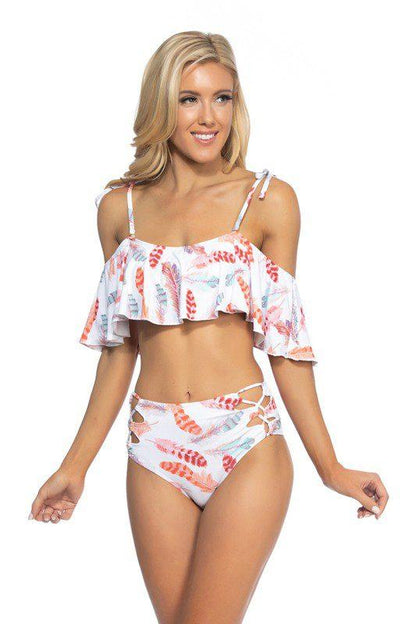 Image: Two Piece Bikini Leaf | Southern Sassy Boutique