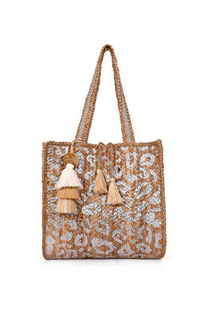 Image: Multi Purpose Tote Jute | Southern Sassy Boutique