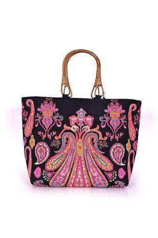 Image: Multi Purpose Tote Black | Southern Sassy Boutique