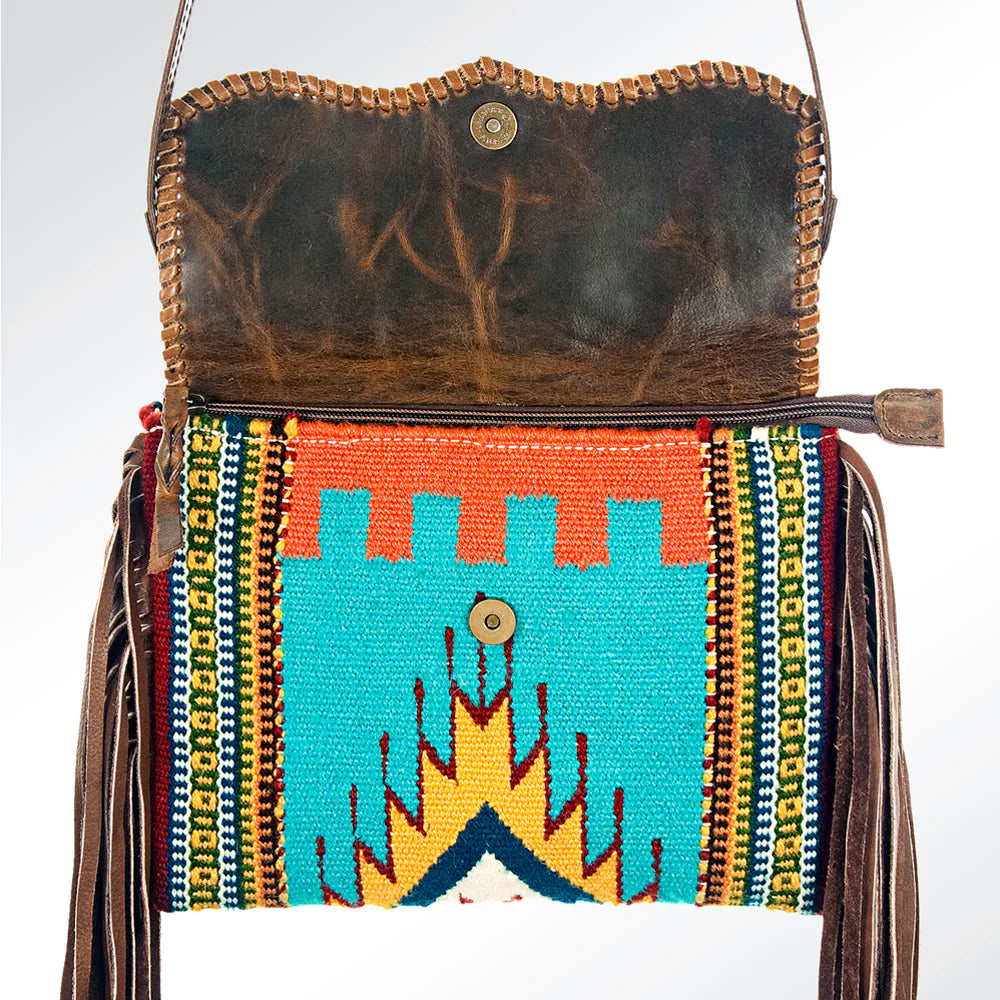 American Darling Animal Aztec Blanket Crossbody - Southern Sassy Boutique