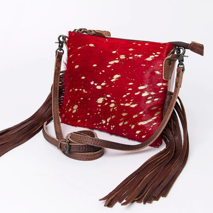 American Darling Acid Foil Fringe Crossbody/Wristlet