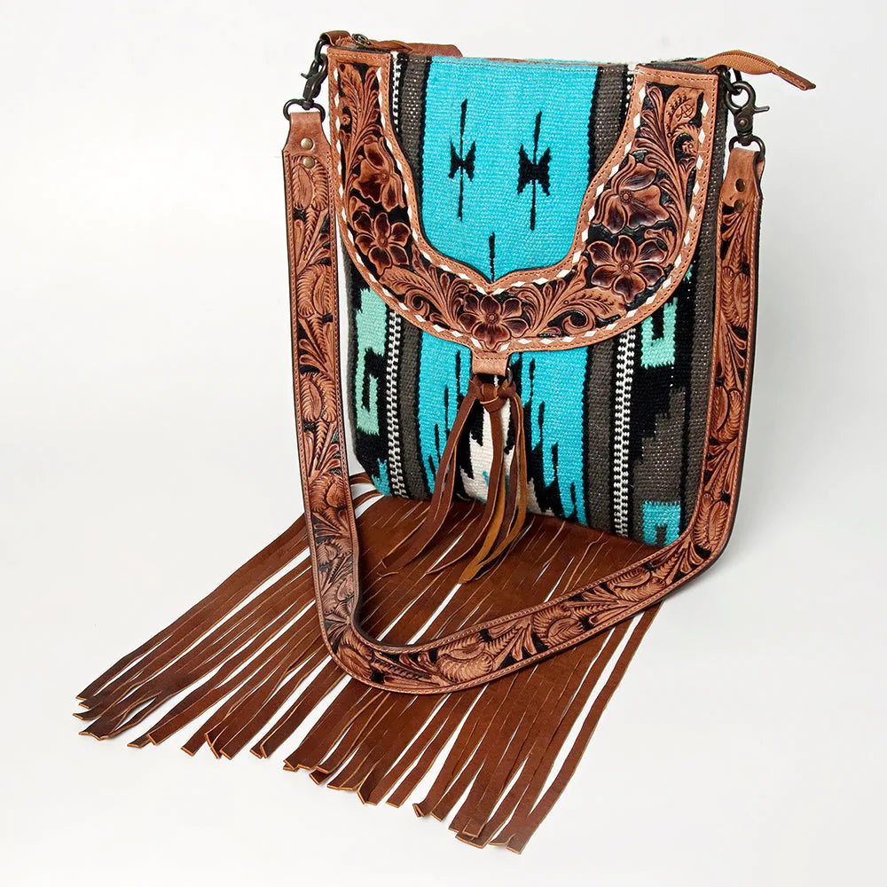 American Darling Western Hand Tooled Crossbody Bag - Southern Sassy Boutique