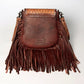 American Darling Hand Tooled Shoulder Bag