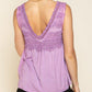 Soft Lace Sleeveless Top - Southern Sassy Boutique