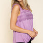 Soft Lace Sleeveless Top - Southern Sassy Boutique
