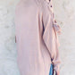 Fringe Pop V-Neck Sweater - Southern Sassy Boutique