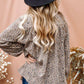 Leopard Print Ruffle Blouse - Southern Sassy Boutique
