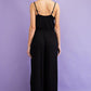 Embroidered V-Neck Jumpsuit - Southern Sassy Boutique