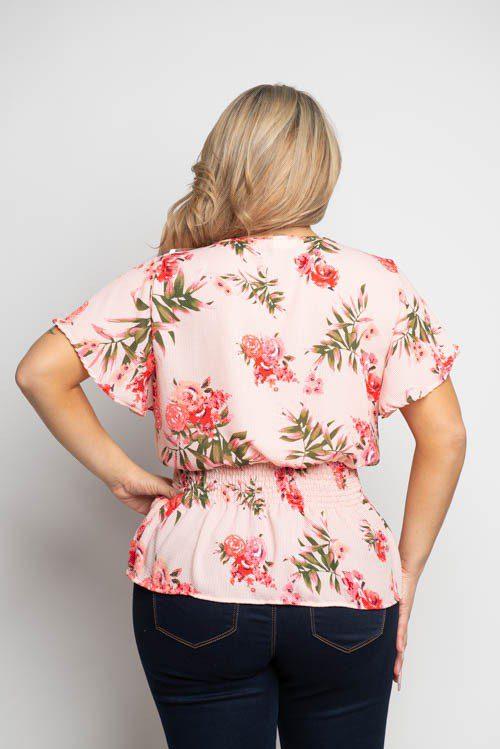 Floral Print Top - Southern Sassy Boutique