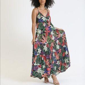 Tropical Maxi Dress - Southern Sassy Boutique