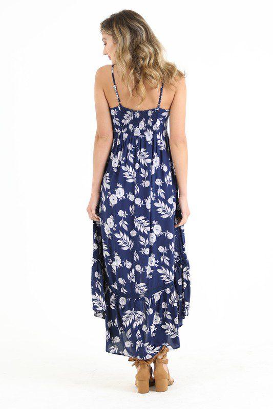 Floral Boho Dress - Southern Sassy Boutique