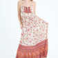 Floral Burgundy Maxi Dress - Southern Sassy Boutique