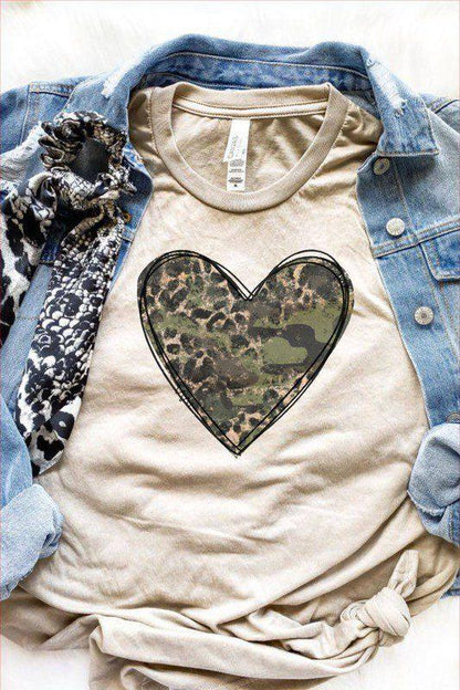 Image: Sublimation Graphic T-Shirt Oatmeal | Southern Sassy Boutique