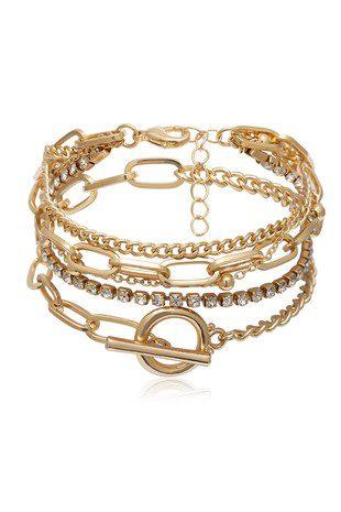 Image: Layered Bracelet Gold | Southern Sassy Boutique