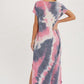Tie Dye Maxi Jersey Dress - Southern Sassy Boutique