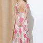 Shoulder Tie Tropical Print Maxi Dress - Southern Sassy Boutique