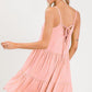 Pleated Tier Dress - Southern Sassy Boutique