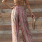 Wide Leg Snakeskin Jumpsuit - Southern Sassy Boutique