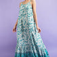 Paisley Print Maxi Dress - Southern Sassy Boutique
