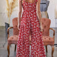 Floral Print Jumpsuit - Southern Sassy Boutique