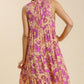 Floral Print Midi Dress - Southern Sassy Boutique