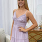 Ruched Dress With Lace