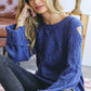 Cold Shoulder Long Sleeve Sweater - Southern Sassy Boutique