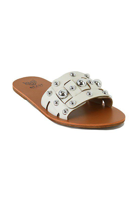 Image: Open Toe Casual Sandal White | Southern Sassy Boutique