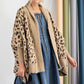 Leopard Print Sweater Cardigan - Southern Sassy Boutique