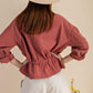 Linen Crinkled Jacket - Southern Sassy Boutique