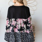 Floral Baby Doll Top - Southern Sassy Boutique