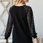 Puff Sleeve Lace Top - Southern Sassy Boutique