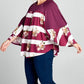 Floral Striped Crewneck Top - Southern Sassy Boutique