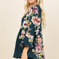 Curvy Floral Babydoll Tunic Top - Southern Sassy Boutique