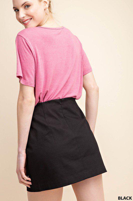 Studded Mini Skirt - Southern Sassy Boutique