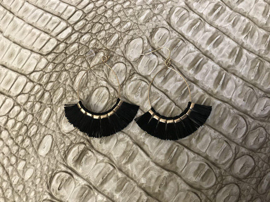 Image: EARRING Black | Southern Sassy Boutique