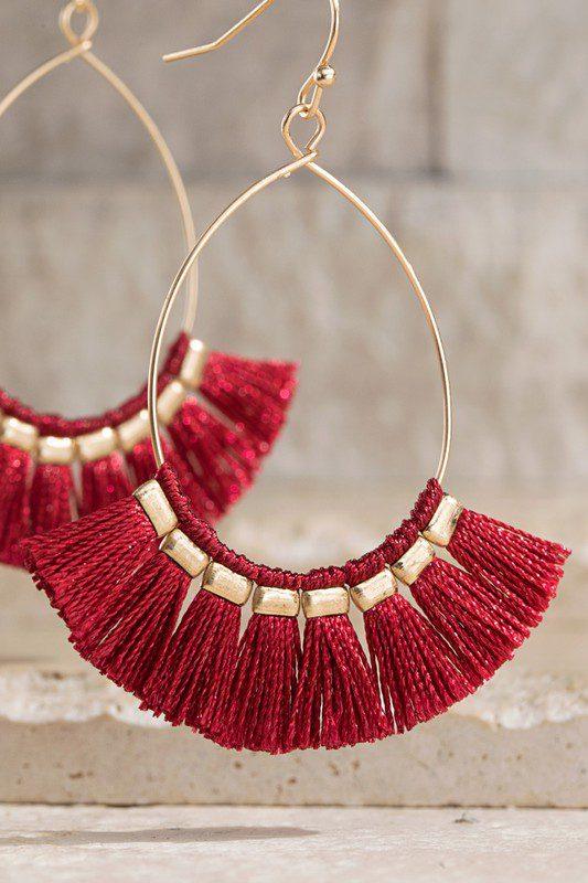 Image: EARRING Red | Southern Sassy Boutique