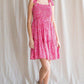 Print Shoulder Tie Smocked Dress - Southern Sassy Boutique