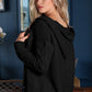 Cable Pattern Hooded Sweater - Southern Sassy Boutique