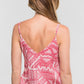 Geo Printed Tie Top - Southern Sassy Boutique