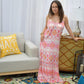 Image: Geo Print Maxi Dress  | Southern Sassy Boutique